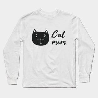 cat mom Long Sleeve T-Shirt